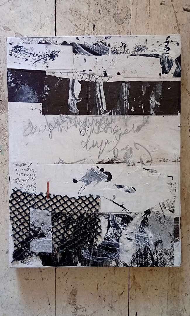 Counting the Cormorants no. 1 is an artwork by Jackie Niemand, from Studio Niemand South Africa.